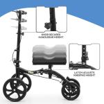 Monicare Steerable Knee Walker with Storage Pouch