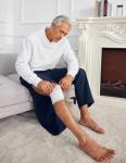 Men's Tear Away Recovery Pants for Knee Surgery