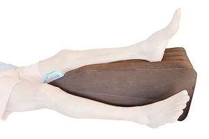 Skwoosh Inflatable Leg Elevation Pillow for Recovery