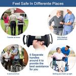 Easy-Release Gait Belts for Seniors and Caregivers