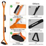 Long Leg Lifter Strap for Easy Knee Recovery