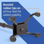 Lightweight Aluminum Quad Cane for Knee Recovery