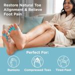 Mind Bodhi Toe Separators - Regular Size, White