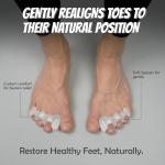Advanced Toe Spacers for Foot Pain Relief