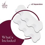 Tony Gel Toe Separators for Pain Relief
