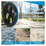 Compact Knee Scooter for Foot Surgery and Injuries