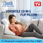 Contour Flip Pillow - 10-in-1 Support for Comfort