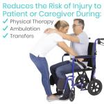 Vive Gait Belt for Safe Patient Transfers