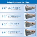 Knee Elevation Pillow for Post-Surgery Recovery