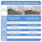 Knee Elevation Pillow for Post-Surgery Recovery