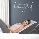 Adjustable Memory Foam Bed Wedge Pillow Set