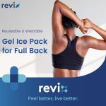 REVIX XXL Flexible Ice Pack for Back Pain