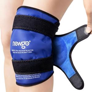 NEWGO Reusable Knee Ice Pack Wrap for Recovery