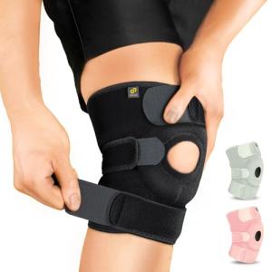 Adjustable Compression Knee Support Sleeve for Recovery