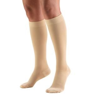 Truform Knee High Compression Stockings, Beige, X-Large