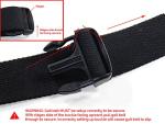 Pink 60" Gait Belt for Senior Transfer Assistance