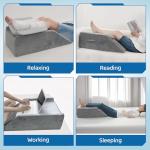 LOFE Adjustable Leg Elevation Pillow for Recovery