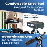 KneeRover Quad All Terrain Knee Scooter for Recovery