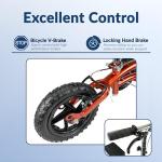 Steerable All-Terrain Knee Scooter for Recovery