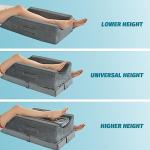 Adjustable Memory Foam Leg Elevation Pillow