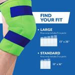 Brownmed Polar Ice Knee Wrap for Cold Therapy