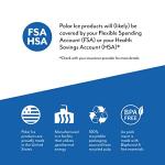 Brownmed Polar Ice Knee Wrap for Cold Therapy