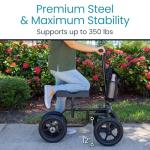 Vive Mobility All Terrain Knee Scooter for Recovery