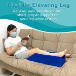 Knee Elevation Wedge Pillow for Post-Surgery Support