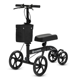 ELENKER Knee Walker Scooter with 10" Wheels