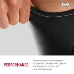 McDavid Open Patella Knee Support, Large, Black