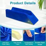 Knee Elevation Wedge Pillow for Post-Surgery Support