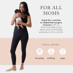 Ingrid and Isabel Postpartum Compression Leggings Black