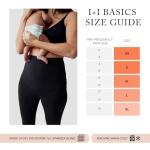 Ingrid and Isabel Postpartum Compression Leggings Black