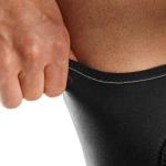 McDavid Open Patella Knee Support, Large, Black