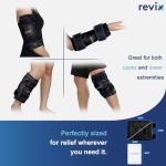 REVIX Reusable Gel Ice Packs for Knee Recovery
