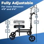 KneeRover Steerable Knee Scooter for Easy Mobility