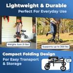 KneeRover Steerable Knee Scooter for Easy Mobility