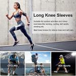 Long Compression Sleeves for Knee Recovery & Support