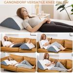 Knee Wedge Pillow for Recovery and Leg Elevation
