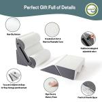 Yojoker Adjustable Wedge Pillow Set for Recovery