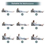 Yojoker Adjustable Wedge Pillow Set for Recovery
