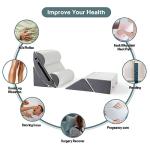 Yojoker Adjustable Wedge Pillow Set for Recovery