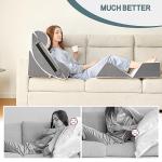 Yojoker Adjustable Wedge Pillow Set for Recovery