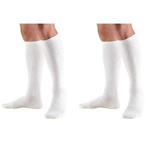 Truform Diabetic Compression Knee High Socks, Large