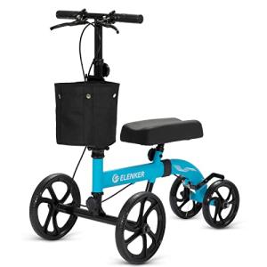 Elenker Knee Walker Scooter with 10" Front Wheels