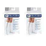 Truform Diabetic Compression Knee High Socks, Large