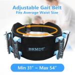 Adjustable Gait Belt for Seniors with Handle