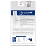 Truform Diabetic Compression Knee High Socks, Large