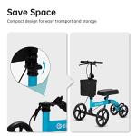 Elenker Knee Walker Scooter with 10" Front Wheels