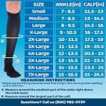 Men's Compression Knee High Socks for Recovery
